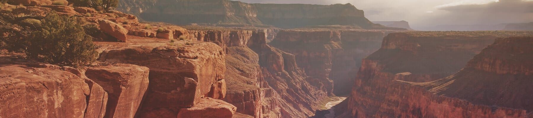 Vast Canyon in Arizona.